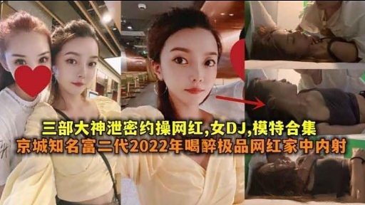 三部大神泄密约操网红女DJ模特合集-极品