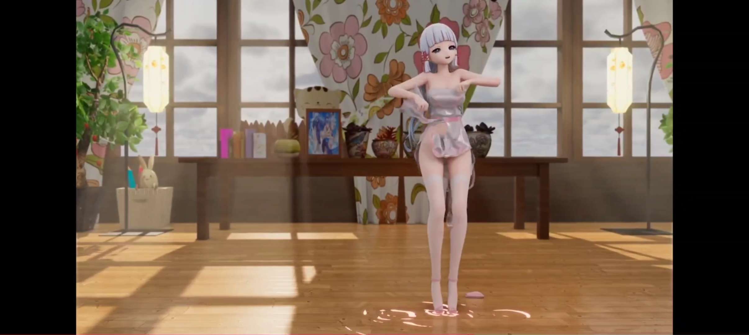 神里极致渲染-小鹿乱撞脱舞MMD-极品